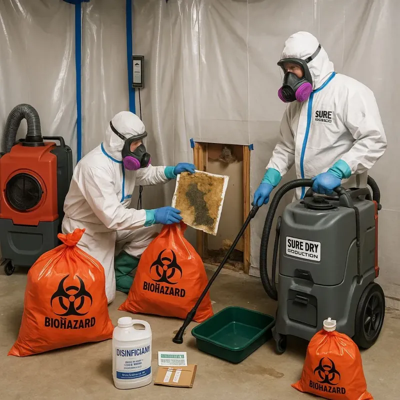 Contaminated Water Handling Protocols process in Hilbert, WI