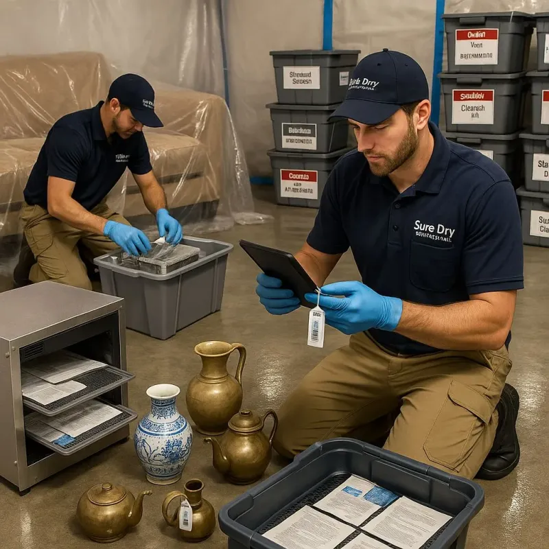 Content Protection and Restoration process in Hilbert, WI
