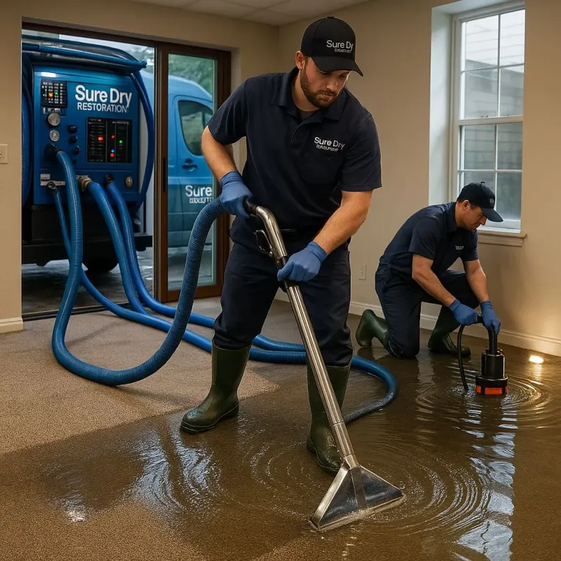 Water Extraction and Removal process in Hilbert, WI